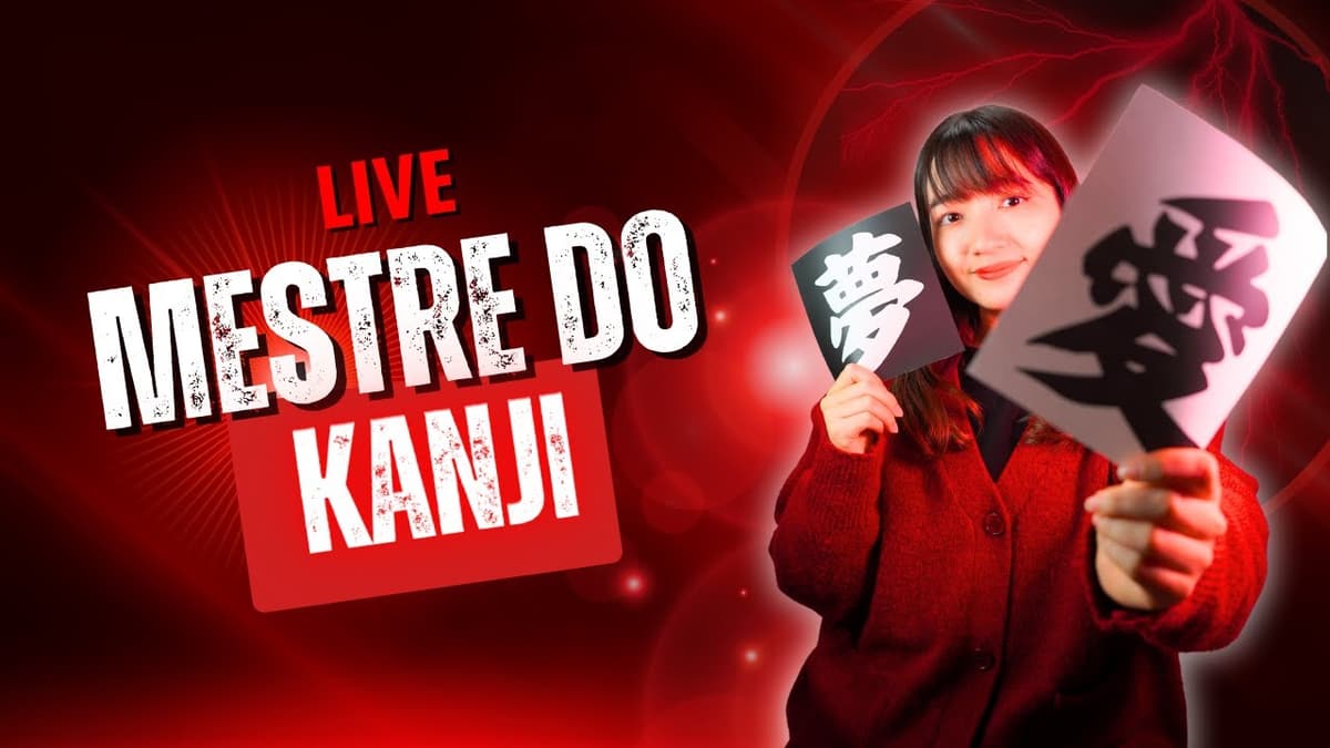 Mestre do Kanji 1000+ com Sensei Babi